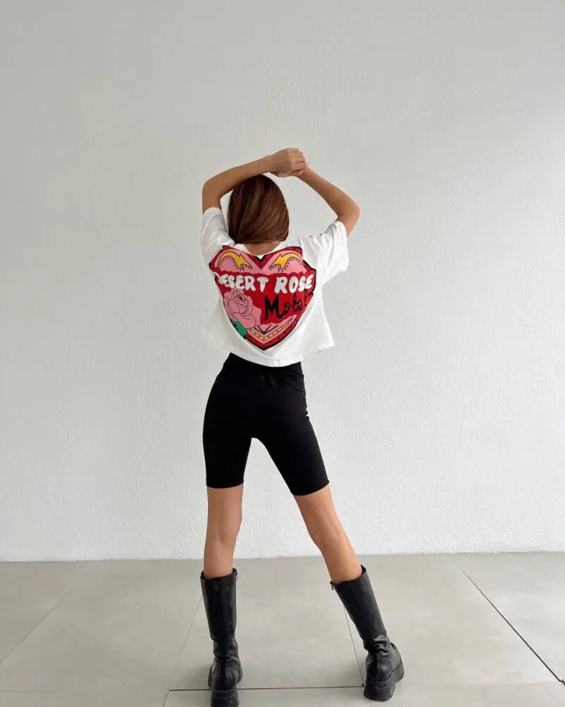 Desert rose cotton T-shirt