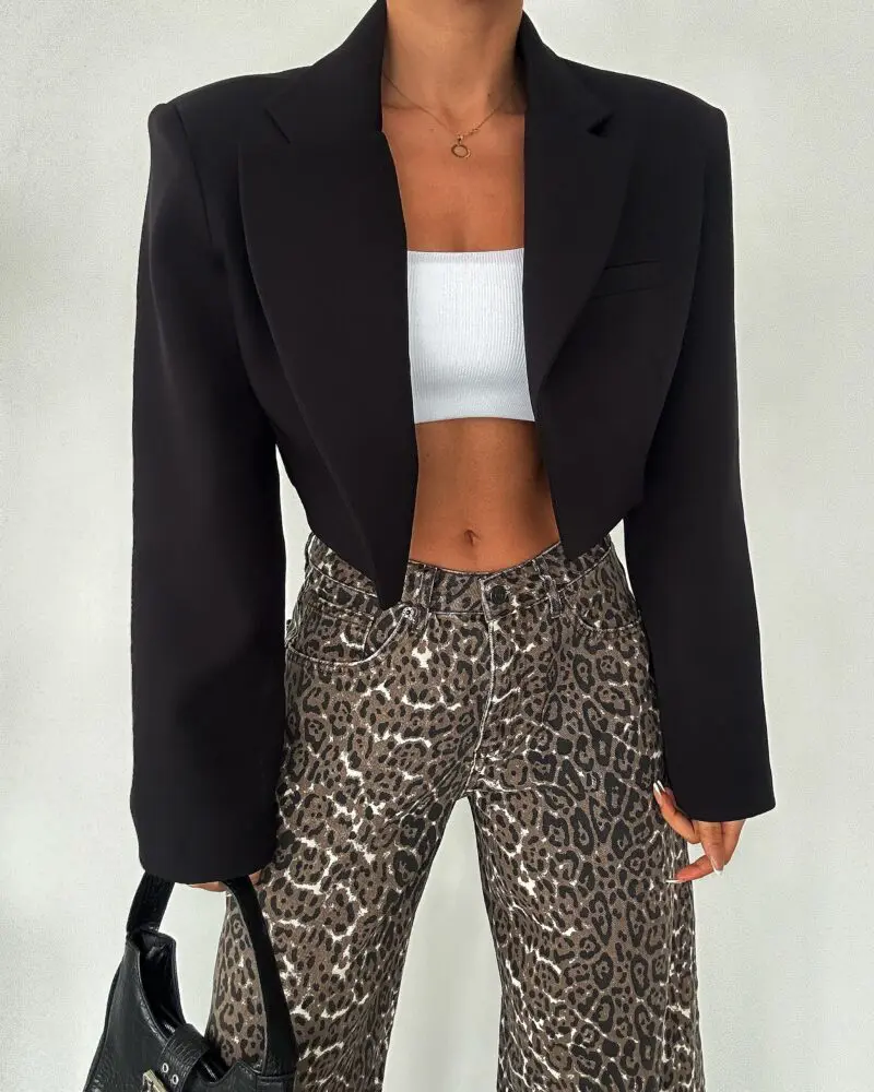 Black Vogue Blazer