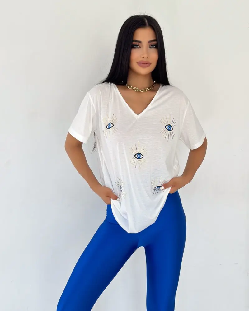 Evil-eye oversized Tee