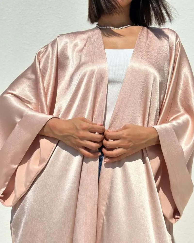 UNBOX Original Abaya/Bisht- Beige