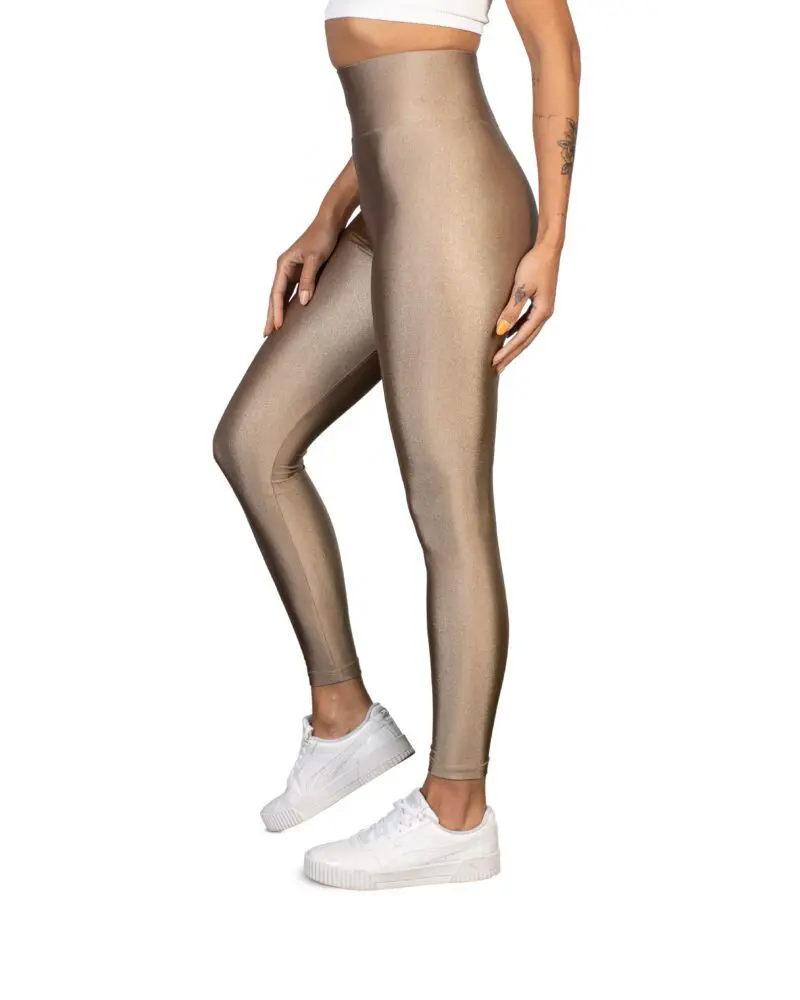 LYCRA HIGH-WAISTED LEGGINGS PETROLEUM
