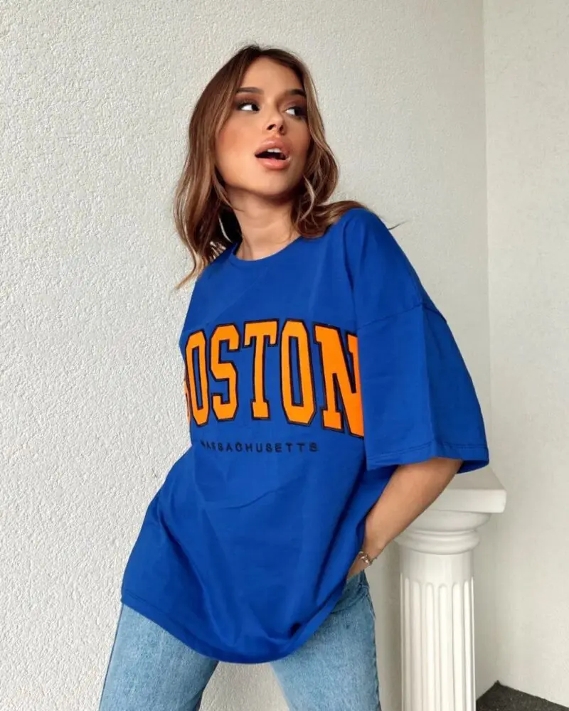Boston oversized t-shirt