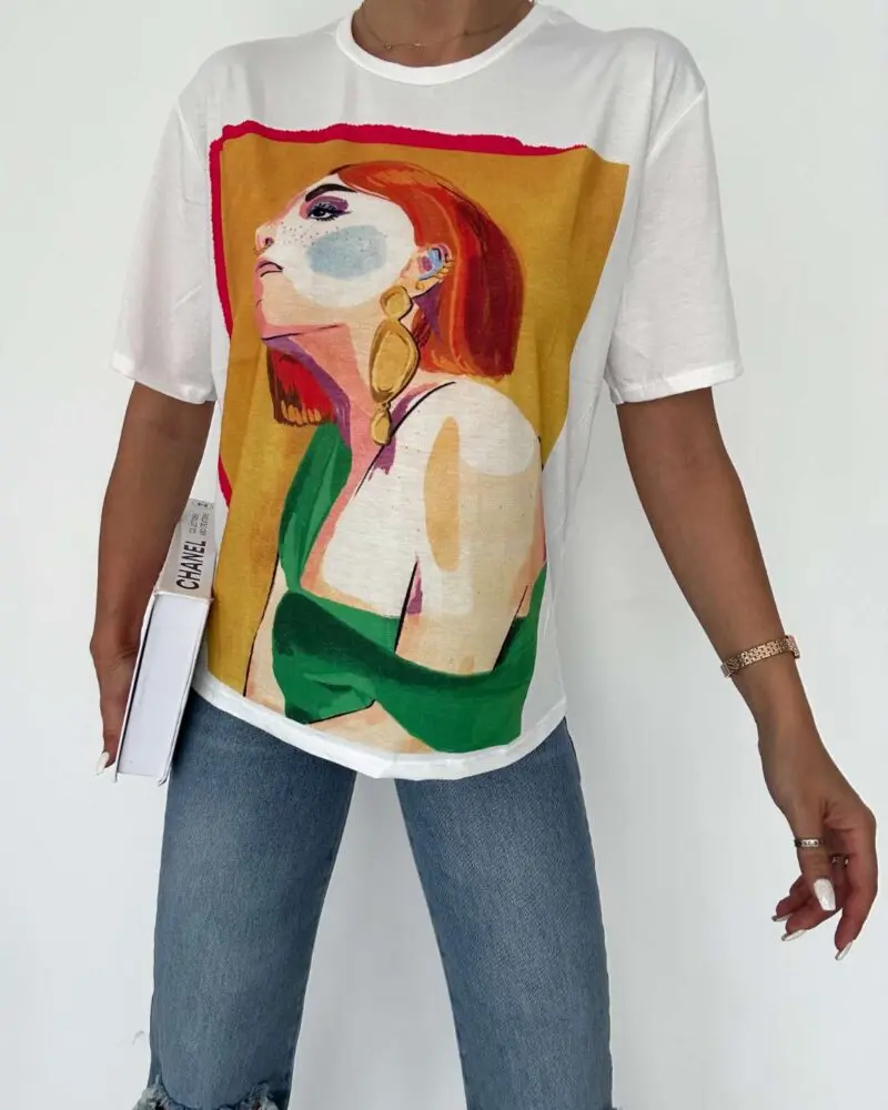 Vibrant Face Tee