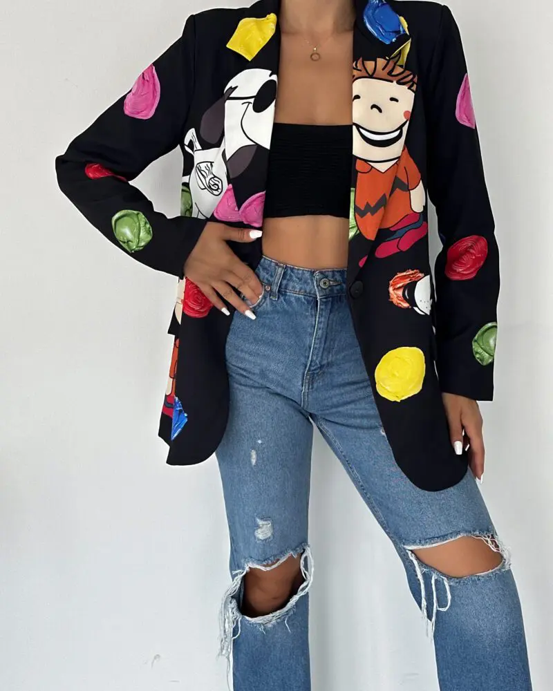 Incanto Cane Doodle Blazer -Black