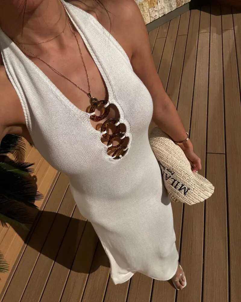 Bayside Beauty Dress - Pearl