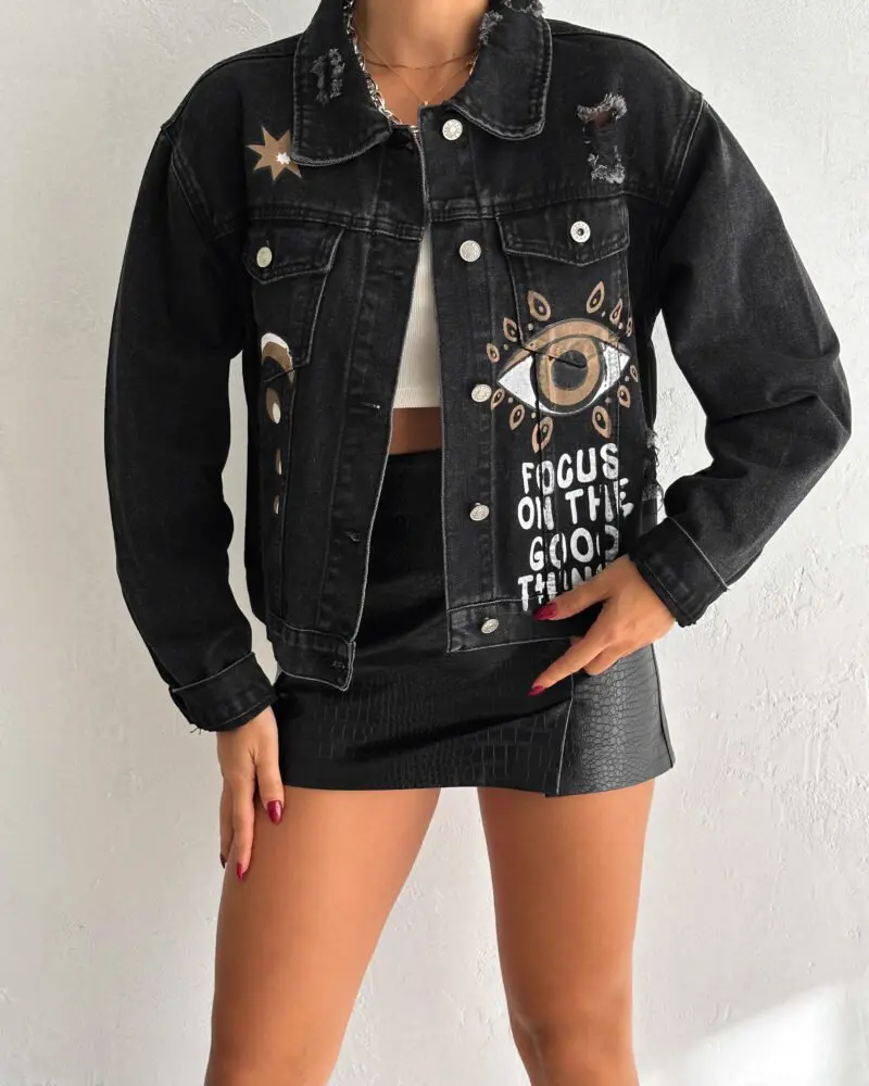 Focus on the Good Jacket - Black