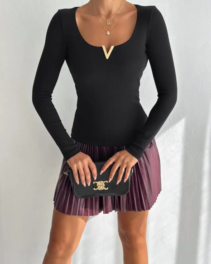 Onyx Allure Long sleeves -Black