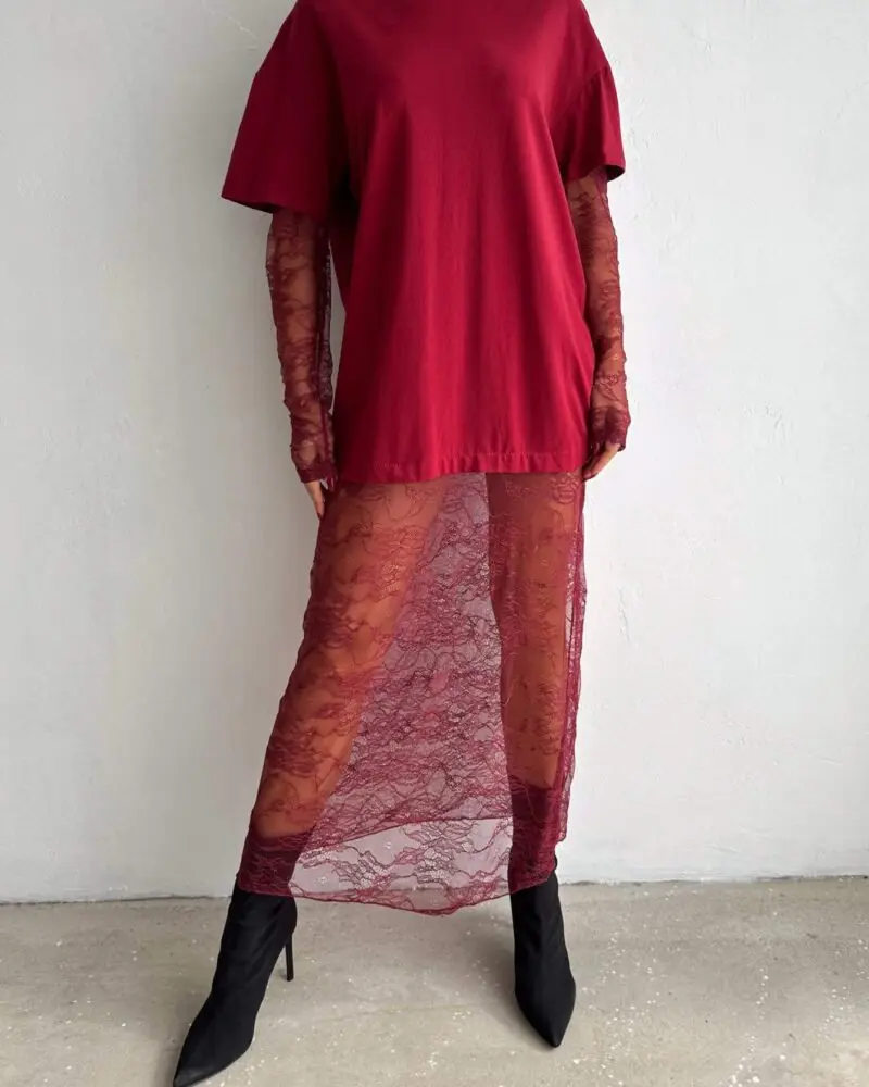 Mystice Lace Dress - Burganay