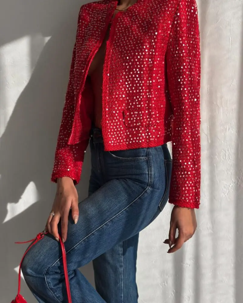 Fiery Shine Blazer