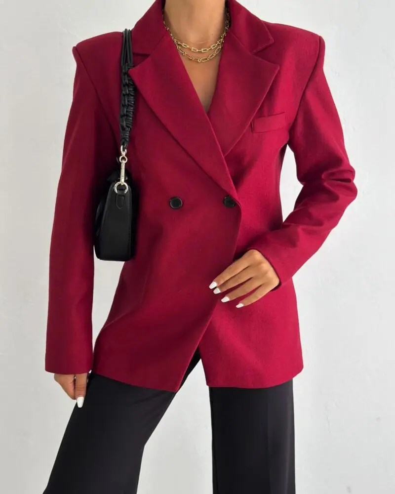 Velvet buttoned Blazer