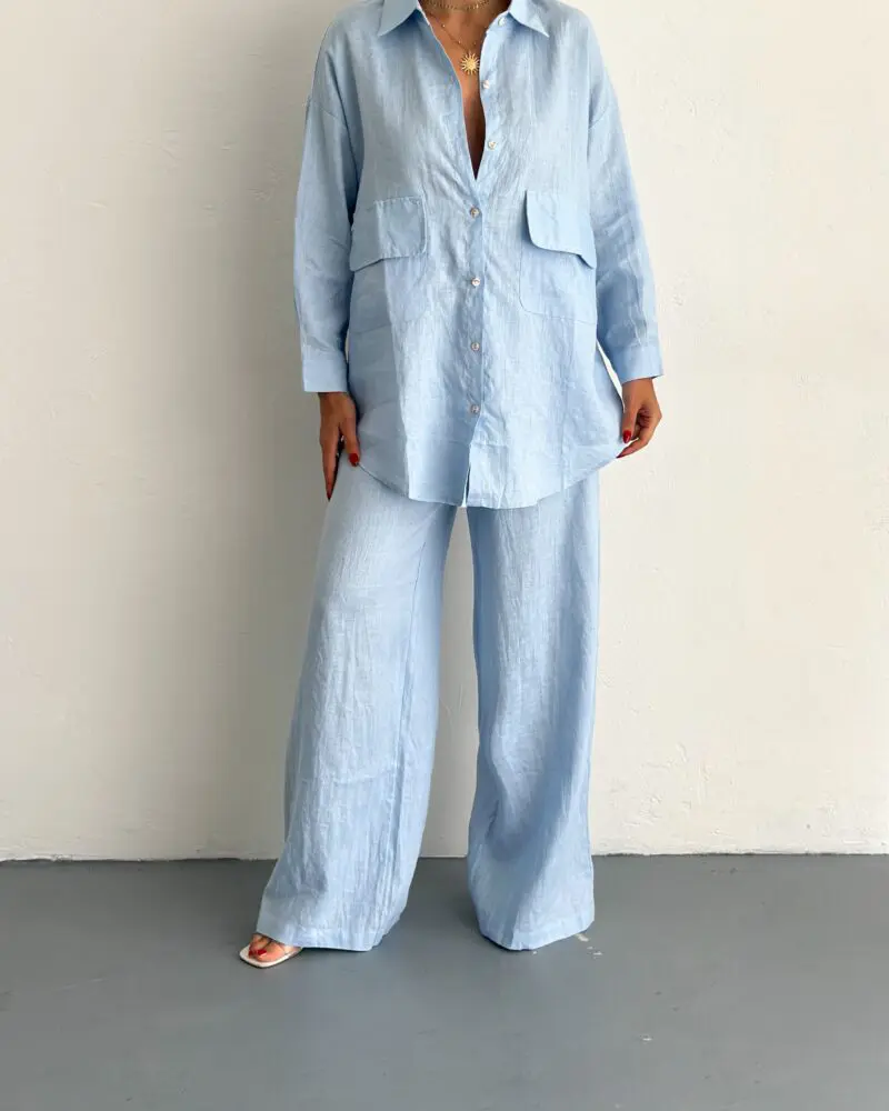 Linen Sands - Baby Blue