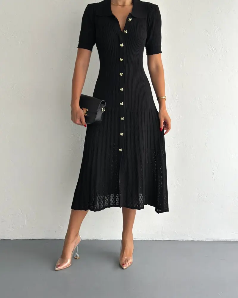 Siena Button-Down Knit Dress