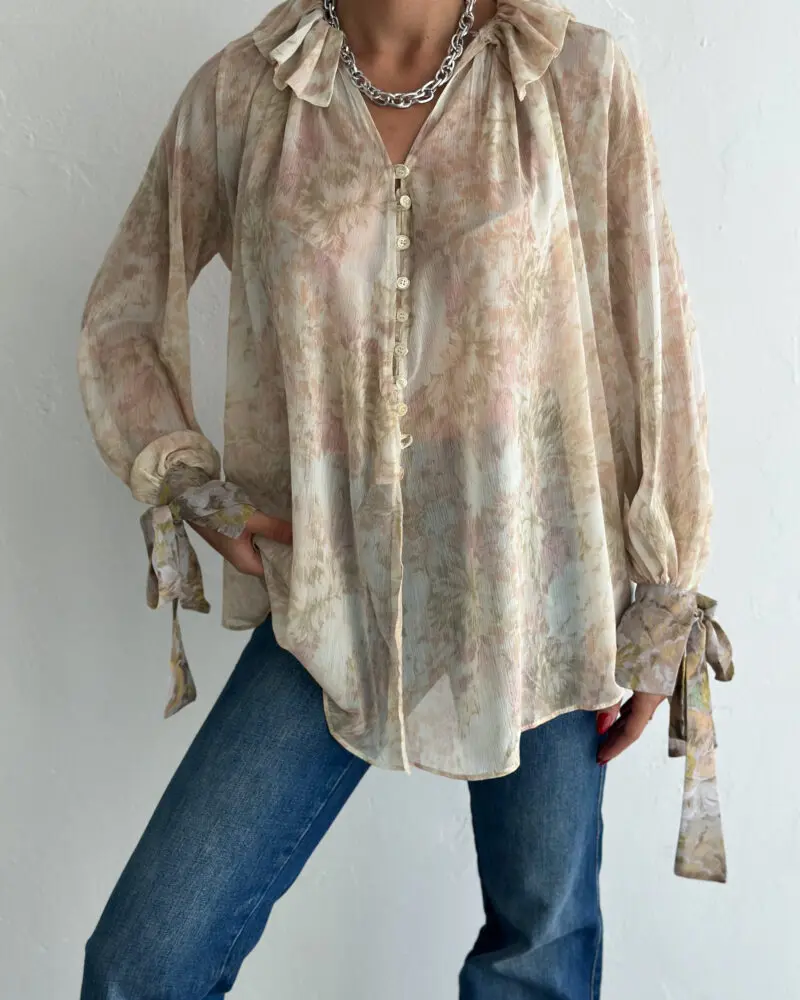Cloudy Florals Shirt