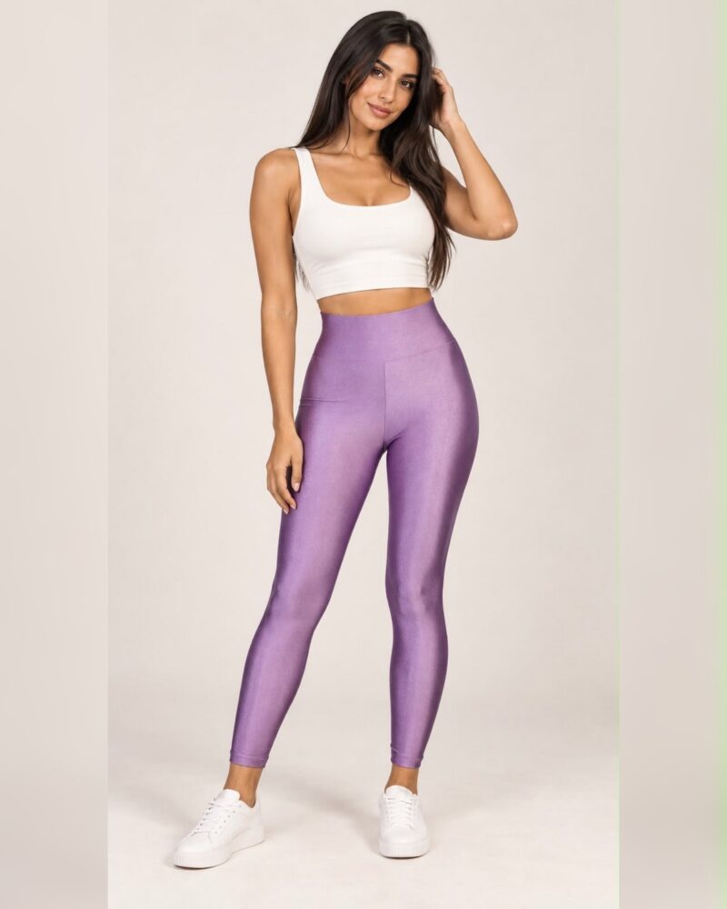 LYCRA HIGH-WAISTED LEGGINGS VELVET