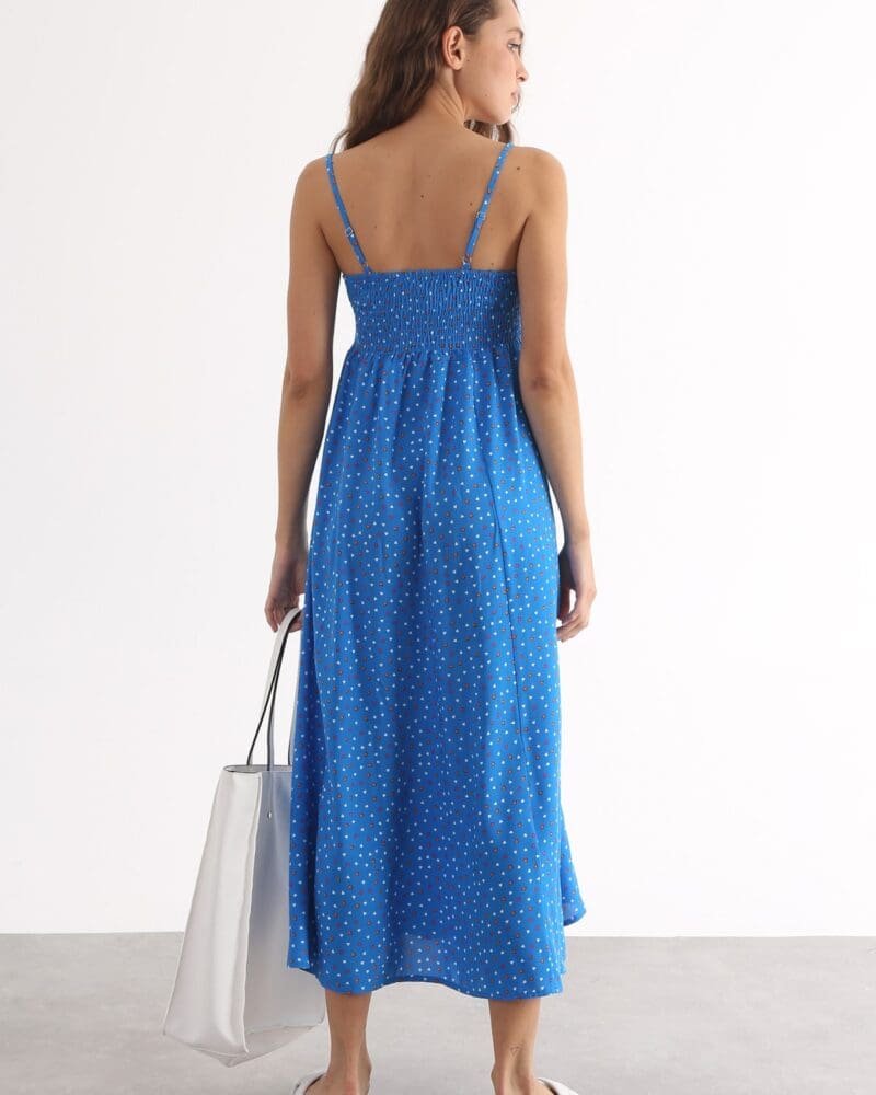 UNBOX Strap Dress-Blue
