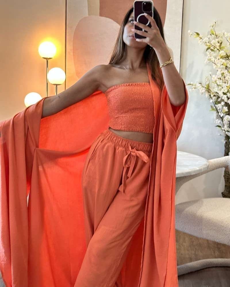 UNBOX Breezy Elegance Orange set