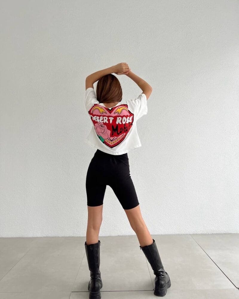 Desert rose cotton T-shirt