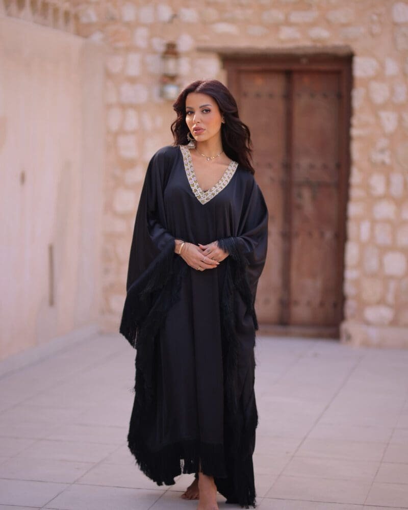 AlUla (العلا)  Kaftan - Black
