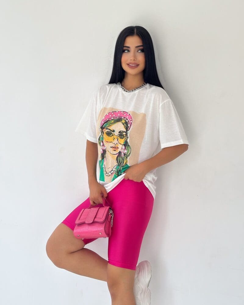 LYCRA HIGH-WAISTED SHORTS BLUSH