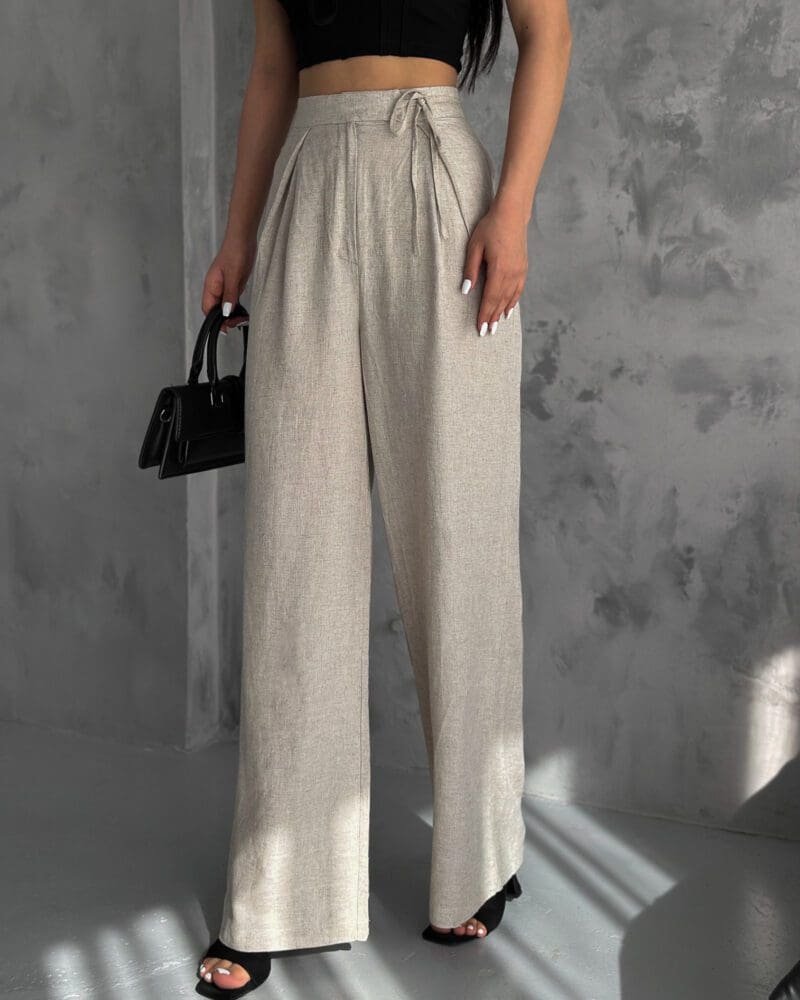 Breezy Bliss Linen Trousers
