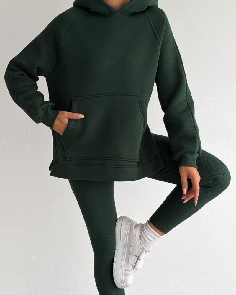 Trendy Traverse Tracksuit-Green