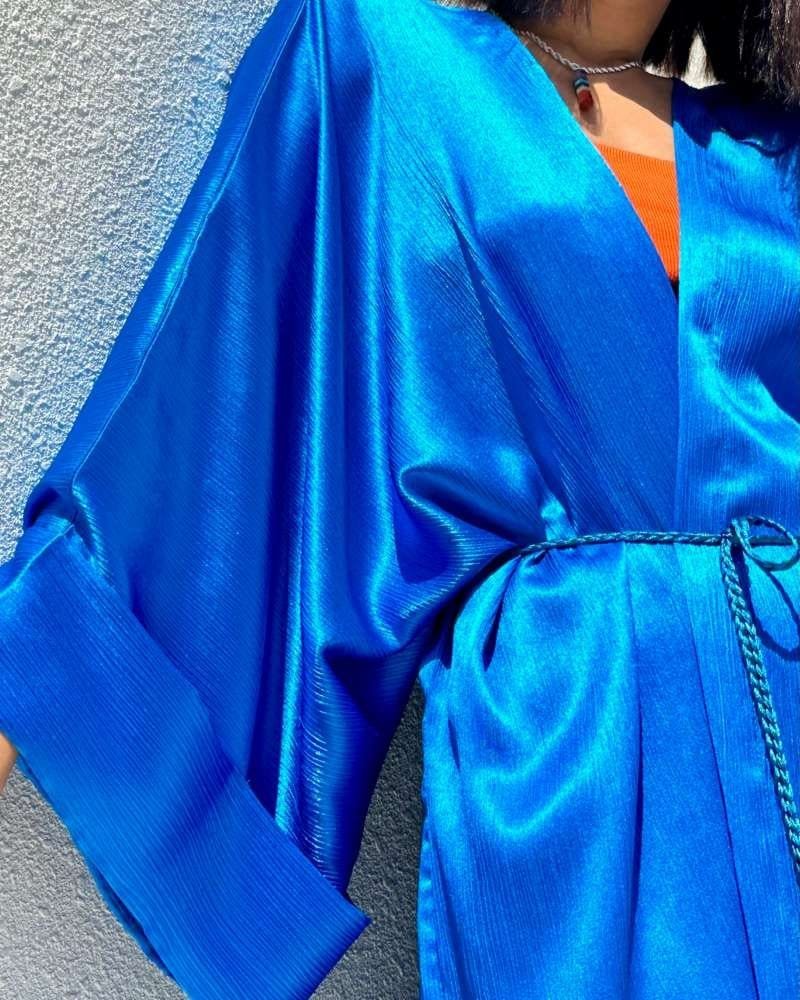 UNBOX Original Abaya/Bisht-Royal Blue