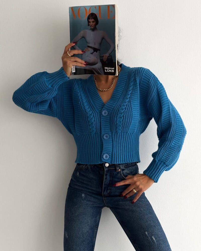 AzureChic Cardigan