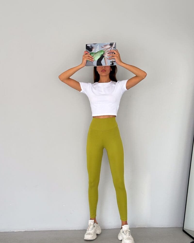 PureComfort Cotton Leggings - Green