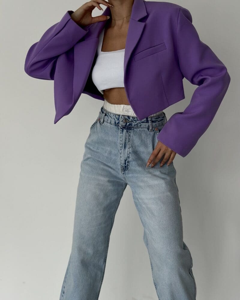 Violet Vogue Blazer