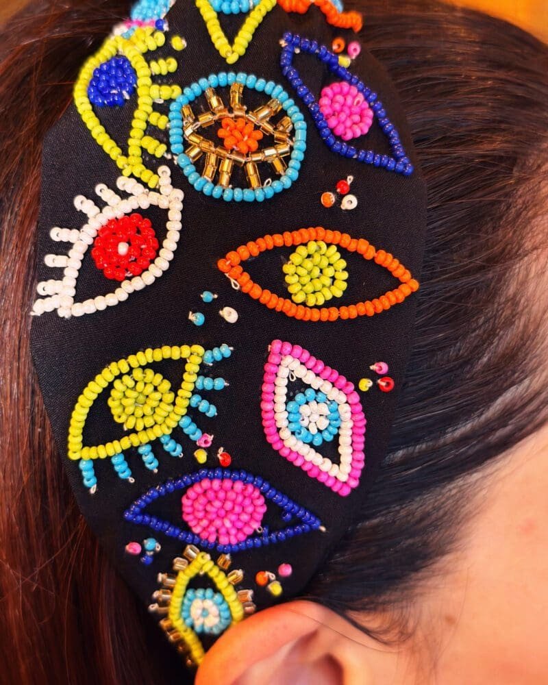 Kaleidoscopic Vision Beaded Headpiece