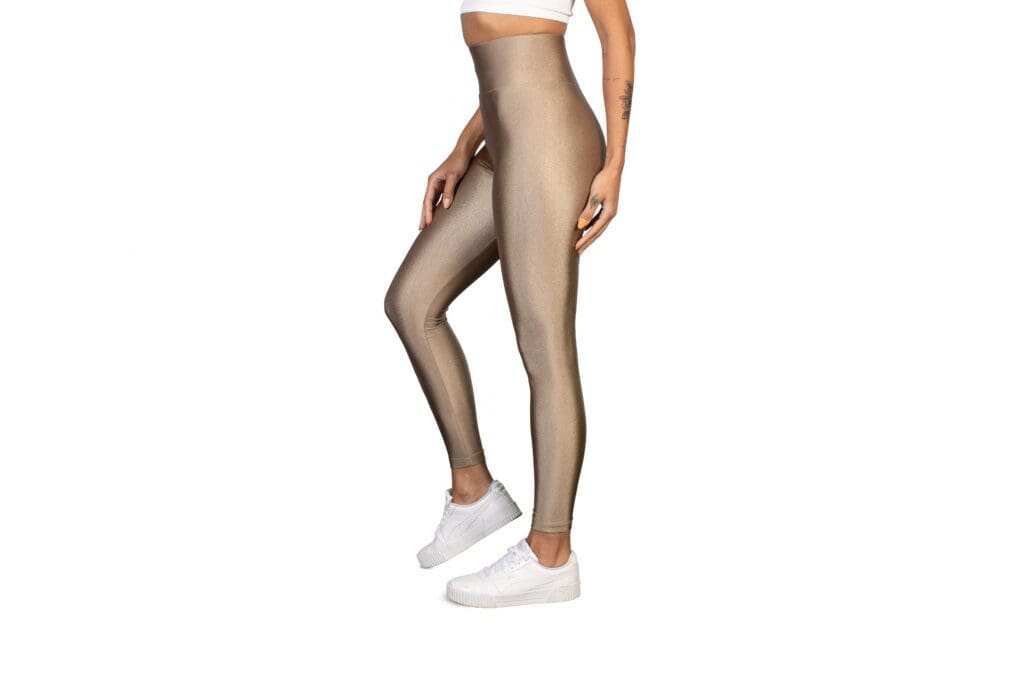 LYCRA HIGH-WAISTED LEGGINGS PETROLEUM
