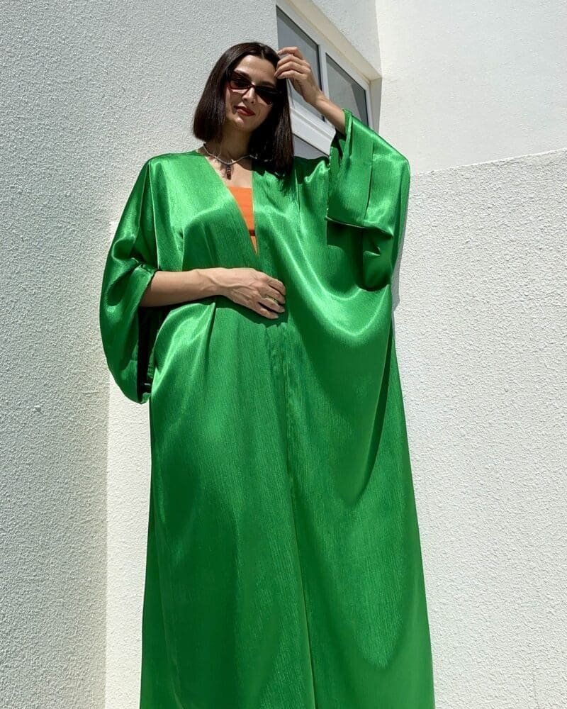 UNBOX Original Abaya/Bisht-Grass green