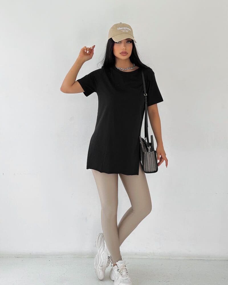 LYCRA HIGH-WAISTED LEGGINGS NUDE