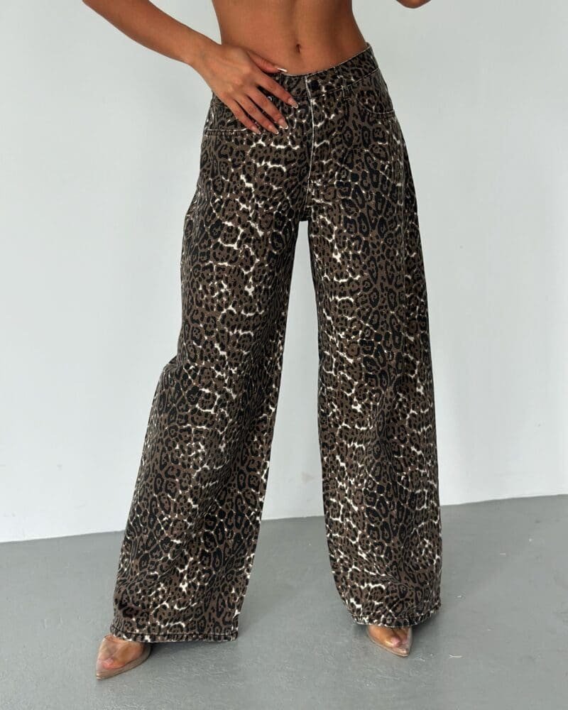 Leopard Luxe Wide-Legs