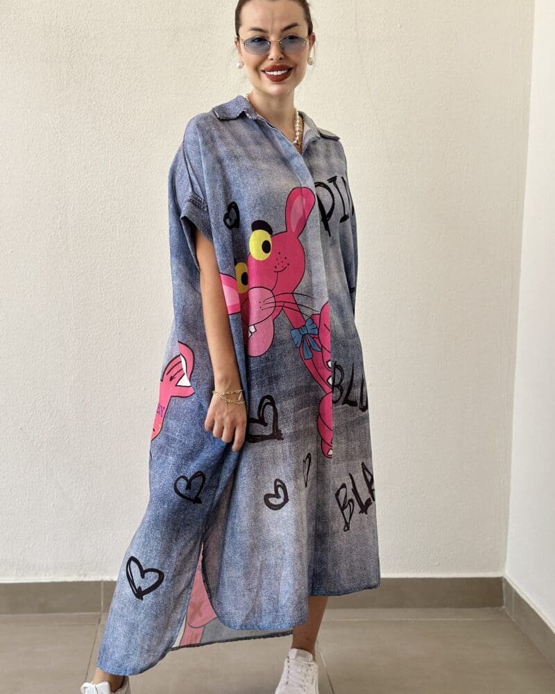 Pink Panther Pop Art Dress