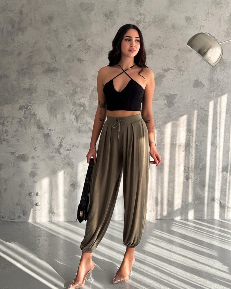 Forest Green Shalwar Pants