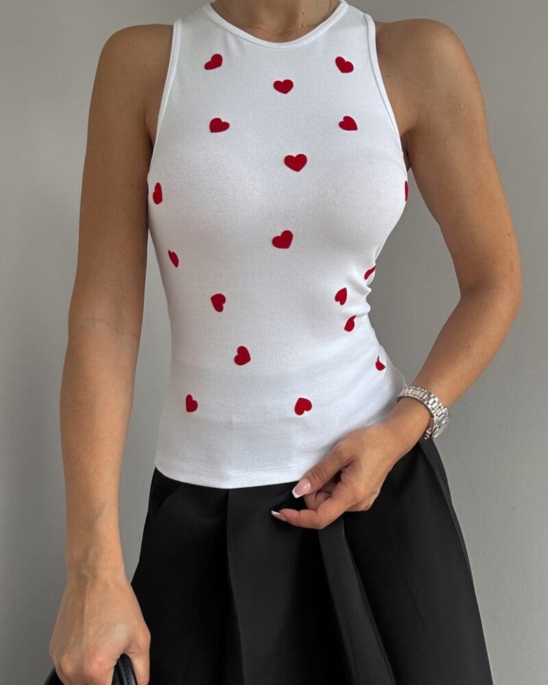 Hearts Charm Top