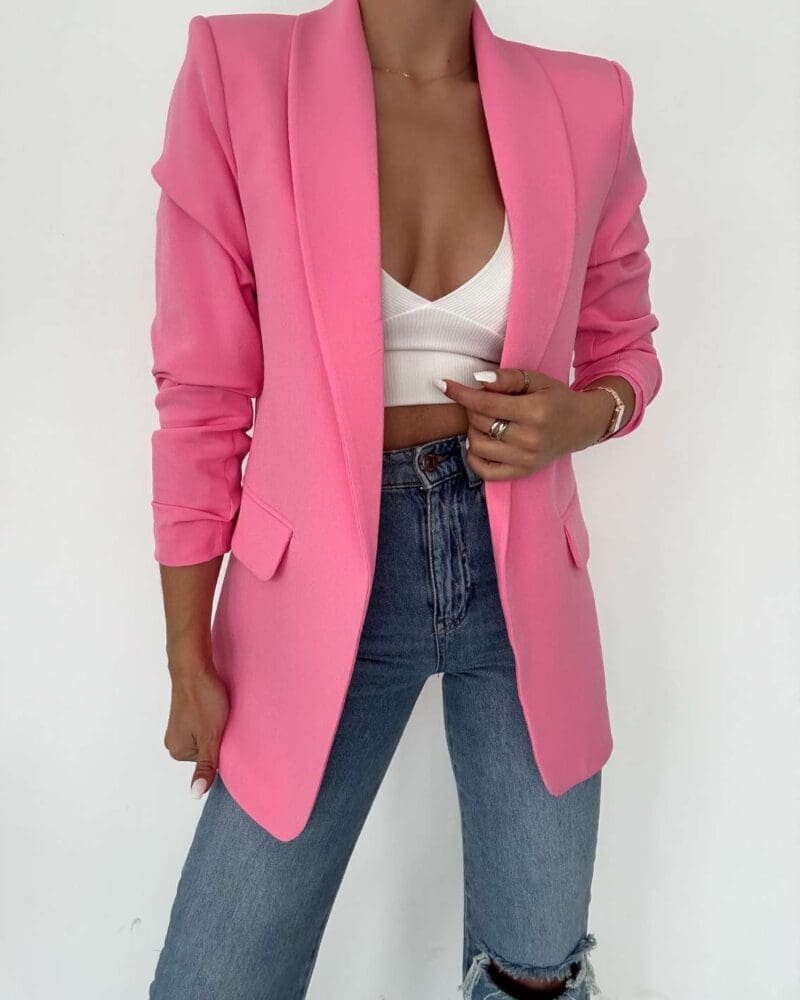 Everyday Blazer-Pink
