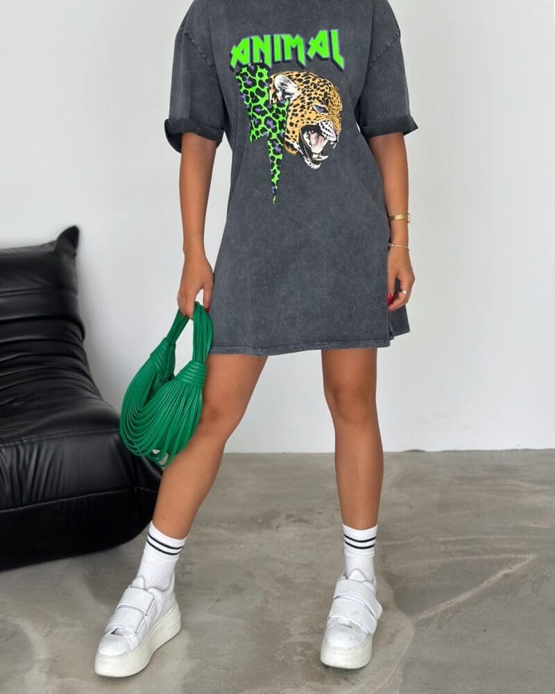 Wild Roar T-shirt Green