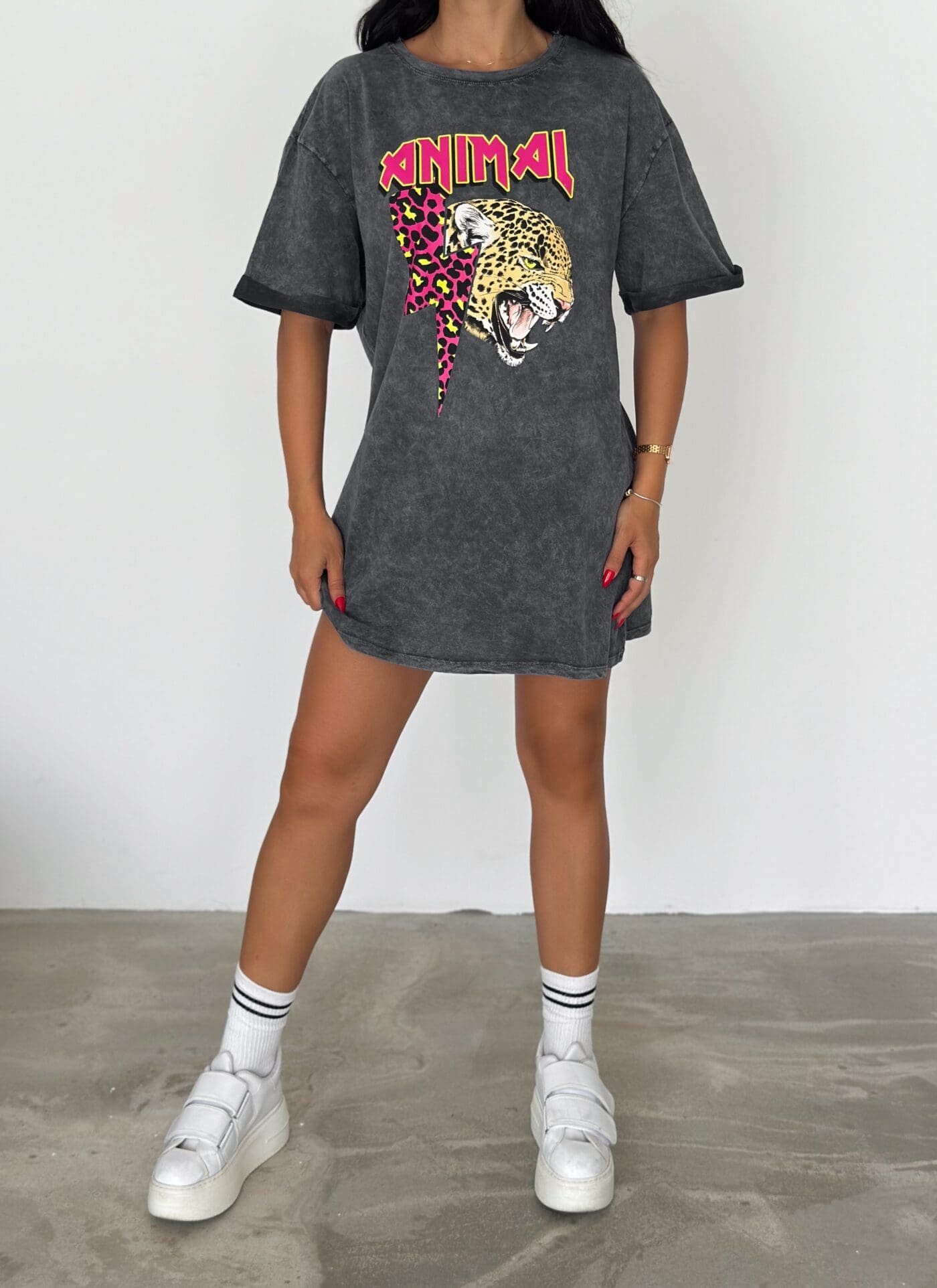 Wild Roar T-shirt Pink