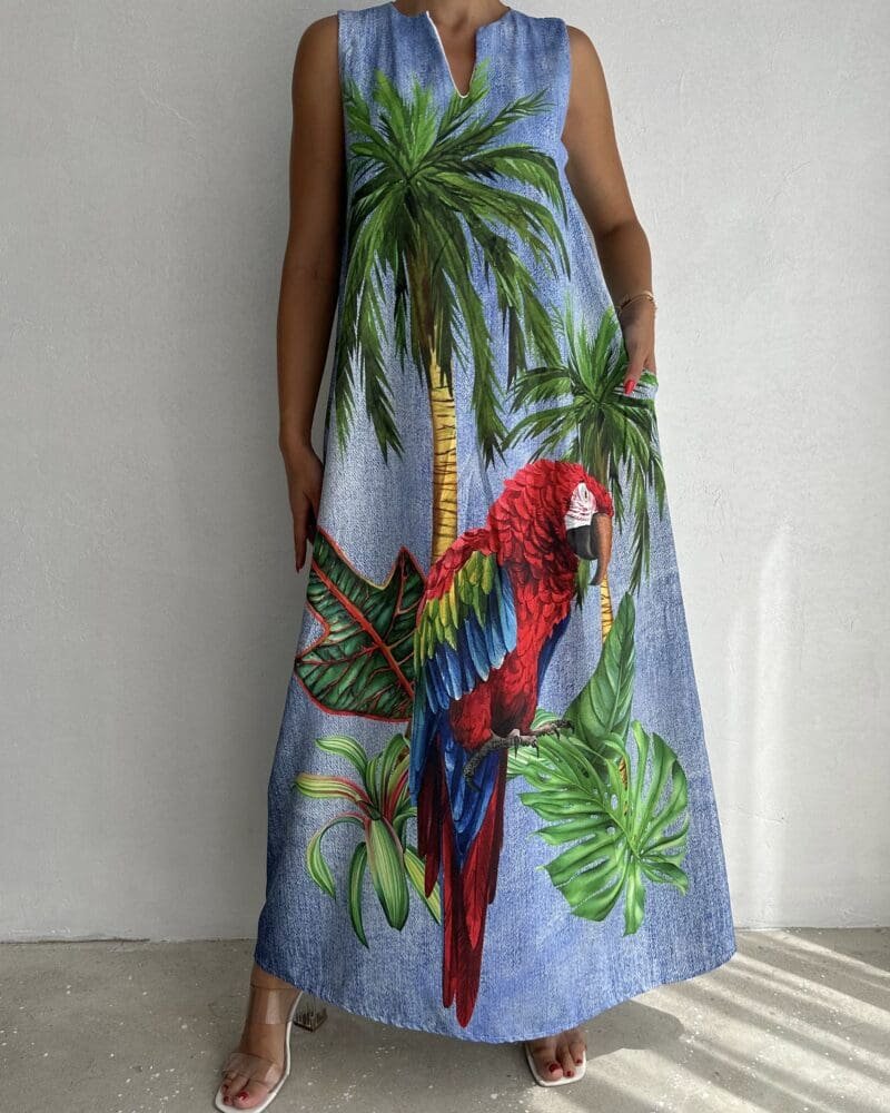 The Parrot-ise Dream Dress