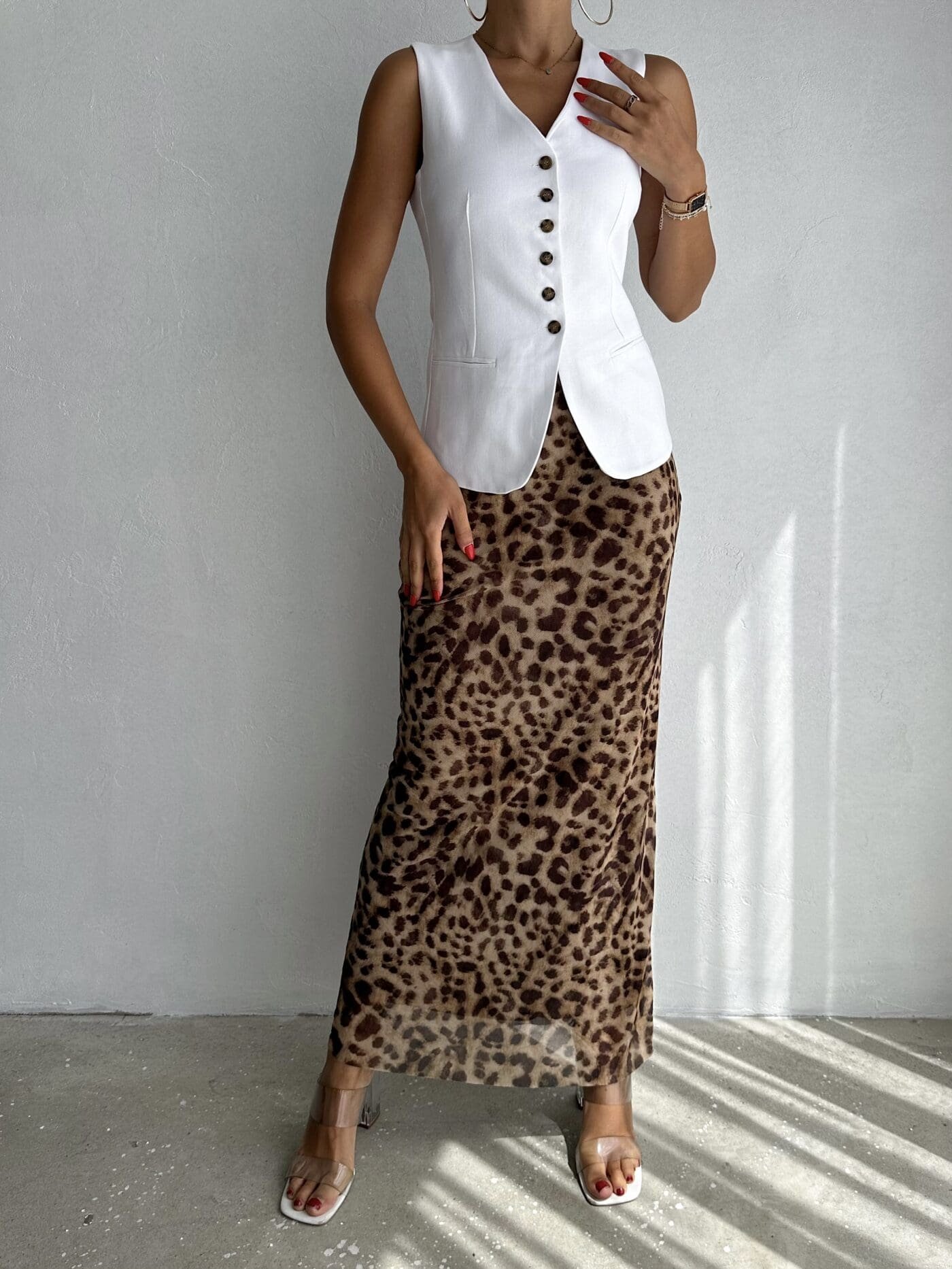 Savannah Print Skirt