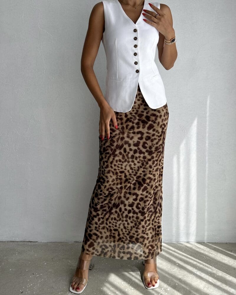 Savannah Print Skirt