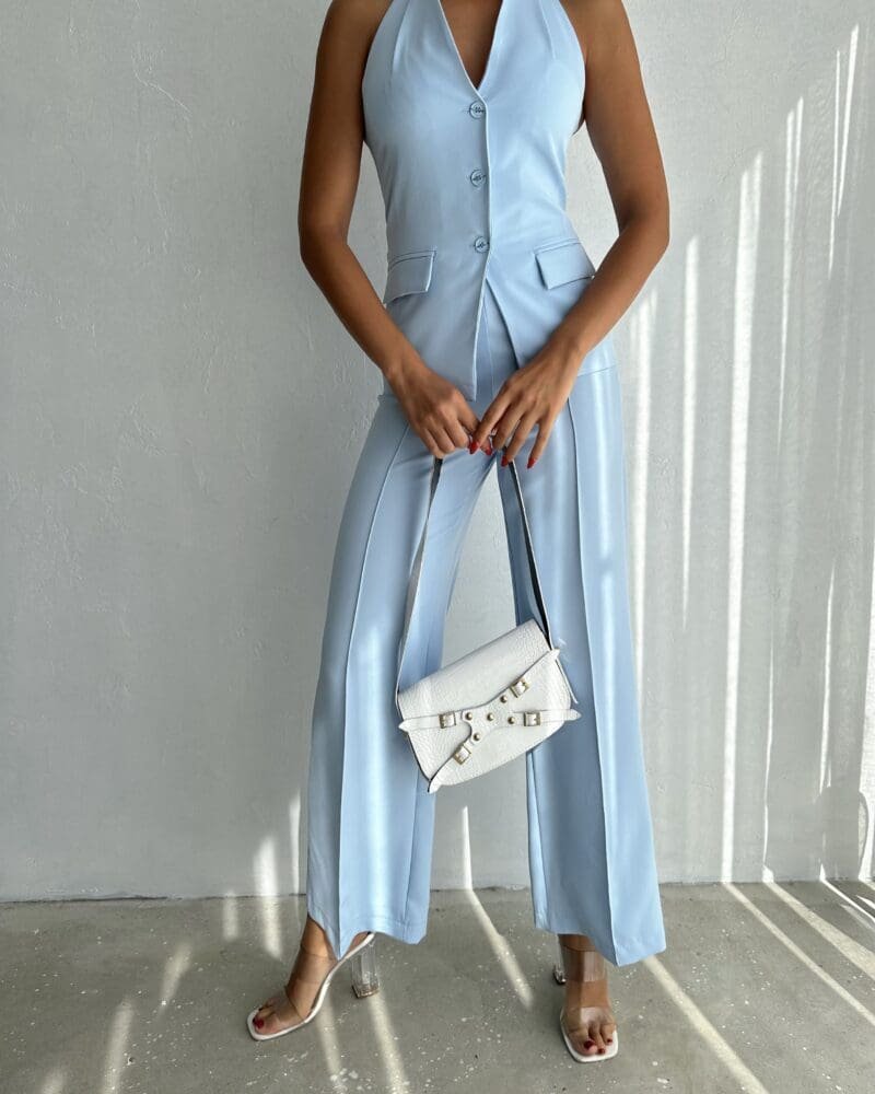 Azure Blue Women's Suit Set