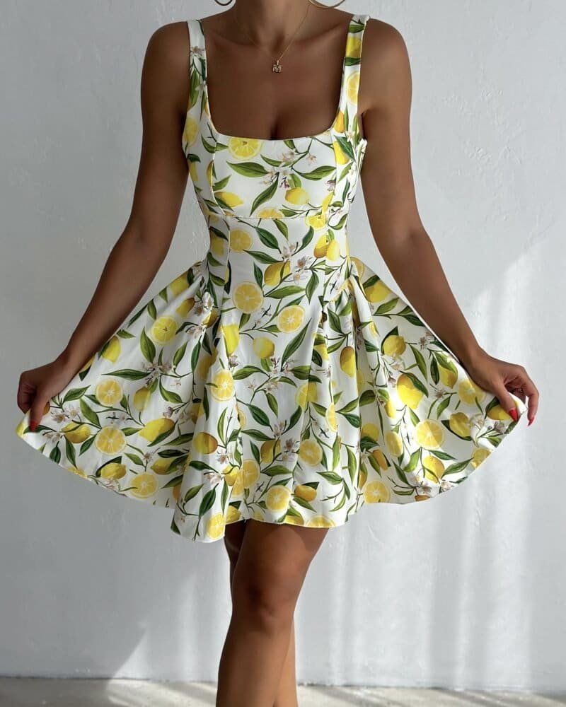 Limoncello Essence Mini Dress