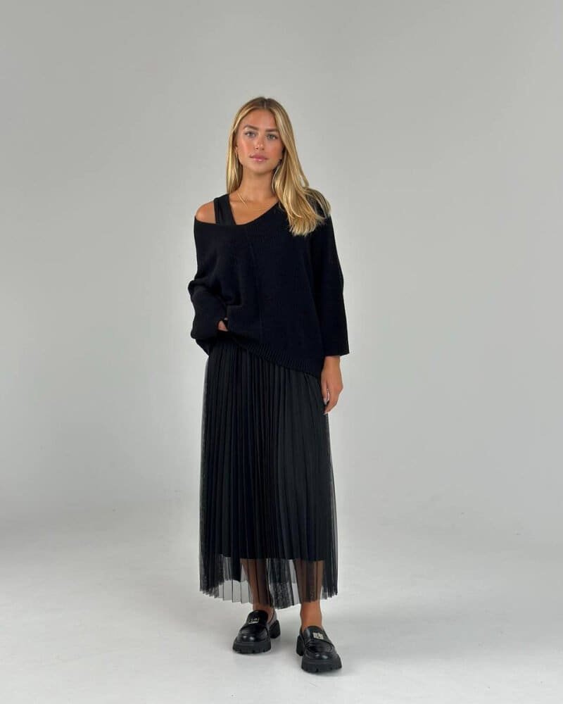 Luxe Black Layers Set - Made in Italy