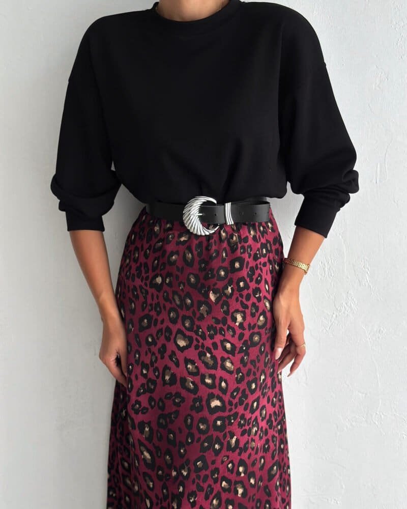 Leopard Luxe Skirt