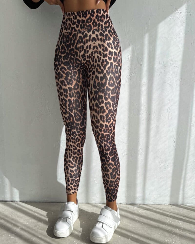 Leopard Flex Cotton Leggings