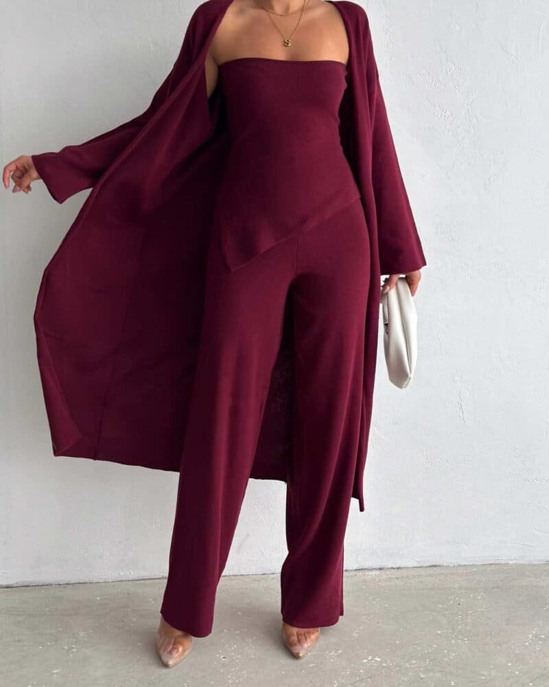 Loom Trio Set - Maroon