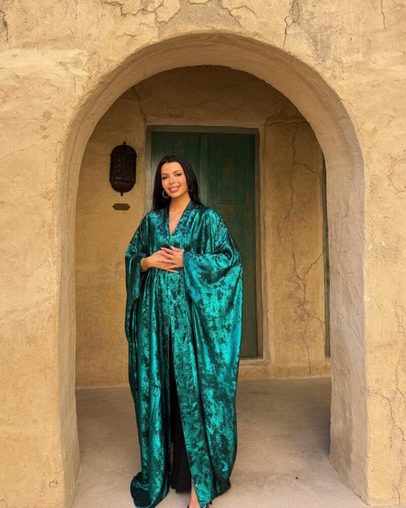 The Green Diamond Abaya